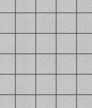 Тротуарная плитка КВАДРАТ - Стандарт Белый