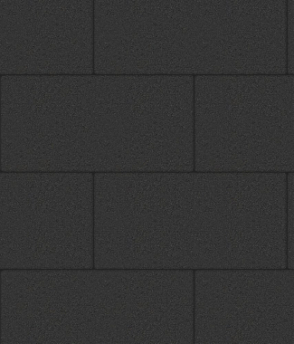 Тротуарная плитка ПРЯМОУГОЛЬНИК - Стандарт Черный